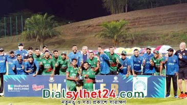 রেকর্ড জয়ে সিরিজ বাংলাদেশের