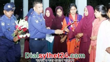 সিলেটে পুলিশ কনস্টেবল পদে নিয়োগ পেলেন ১৩১ জন