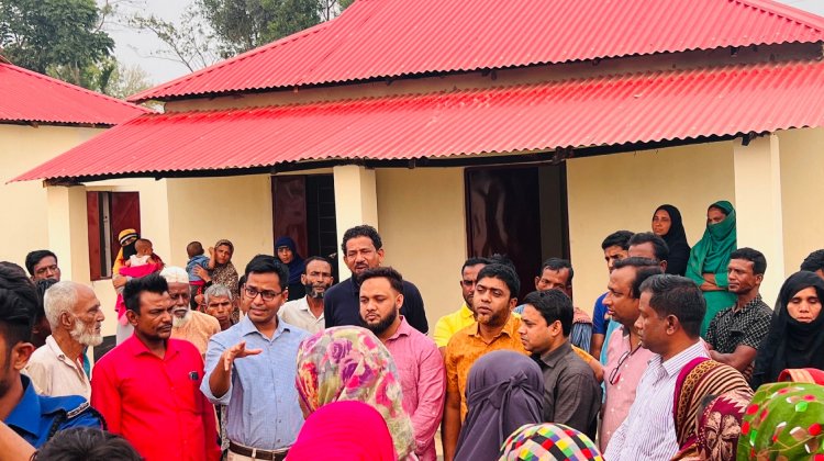 জুড়ীতে প্রধানমন্ত্রীর উপহার স্বপ্নের ঘর পাচ্ছে আরও ১৯২ পরিবার