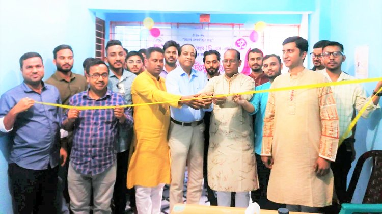 মৌলভীবাজারের টি এস এস কেন্দ্রীয় কমিটির কার্যালয়ের শুভ উদ্বোধন