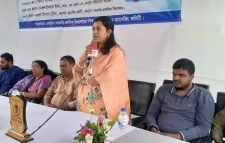 একাটুনা সরকারি প্রাথমিক বিদ্যালয়ের প্রধান শিক্ষিকা লাভলী রানী দাশ এর বদলিজনিত বিদায় সংবর্ধনা