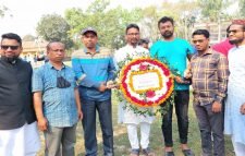 ঐতিহাসিক ৭ই মার্চ উপলক্ষে শ্রীমঙ্গল প্রেসক্লাবের শ্রদ্ধা নিবেদন 