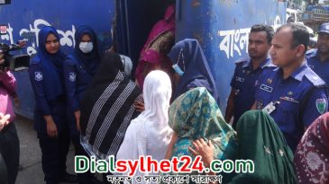 গোলাপগঞ্জে ২৪ মহিলাসহ আন্তঃজেলা চোরচক্রের ২৭ সদস্য আটক
