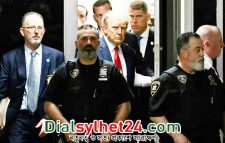 গ্রেপ্তারের পর নিজেকে নির্দোষ দাবি করলেন ট্রাম্প