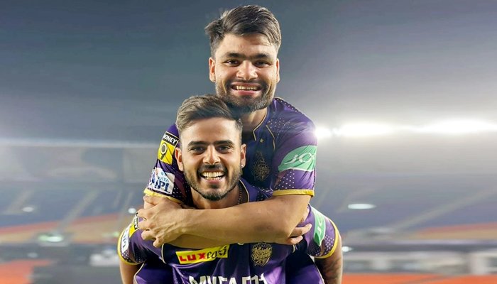 শেষ ওভারে ৫ ছক্কায় কলকাতার নায়ক রিংকু