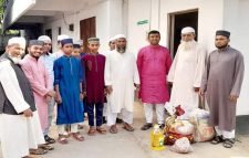  জেলা যুবলীগের সাবেক সাংগঠনিক সম্পাদক  গৌছ উদ্দিন নিক্সনএর উদ্যোগে এতিমখানায় খাদ্য সামগ্রী বিতরণ