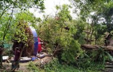 রাজনগরে ঘূর্ণিঝড়ে বাড়িঘর ধর্মীয় প্রতিষ্ঠান ক্ষতিগ্রস্ত