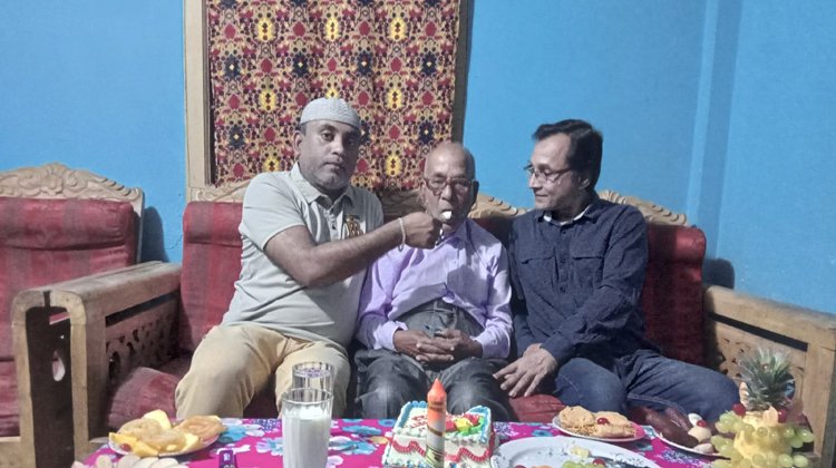 শ্রীমঙ্গলে প্রবীণ রাজনীতিবিদ রাসেন্দ্র দত্ত চৌধুরী’র ৮৩তম জন্মদিন পালন