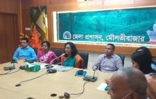 মৌলভীবাজারের নতুন জেলা প্রশাসকের সঙ্গে সাংবাদিকদের মতবিনিময়