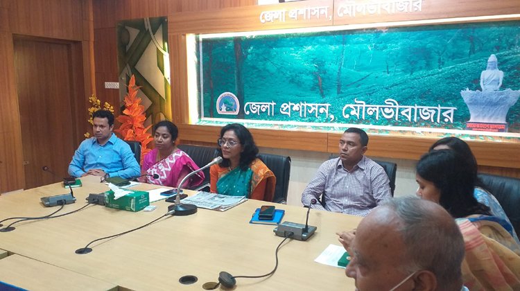 মৌলভীবাজারের নতুন জেলা প্রশাসকের সঙ্গে সাংবাদিকদের মতবিনিময়