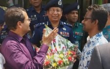 আইজিপি চৌধুরী আবদুল্লাহ আল মামুন’র সাথে সিলেট-চট্টগ্রাম ফ্রেন্ডশীপ ফাউন্ডেশন’র সৌজন্য সাক্ষাৎ