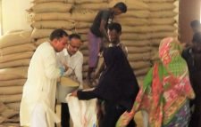 প্রধানমন্ত্রী শেখ হাসিনা কর্তৃক পবিত্র ঈদুল ফিতর উপলক্ষে ভিজিএফ চাল বিতরণ