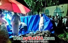 বাবার কবরের পাশে চিরনিদ্রায় শায়িত ‘মিয়া ভাই’ ফারুক