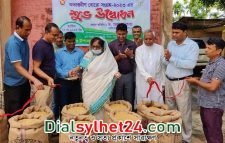 দিরাইয়ে সরকারি খাদ্য গুদামে ধান সংগ্রহ শুরু