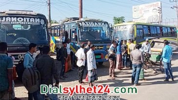 ২৯ মে থেকে সুনামগঞ্জে অনির্দিষ্টকালের পরিবহন ধর্মঘট