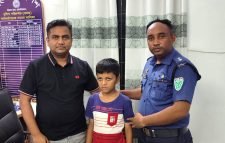 নিখোঁজ হওয়া বার্ডস্ স্কুলের ছাত্র অরিত্র কে উদ্ধার করেছে শ্রীমঙ্গল থানা