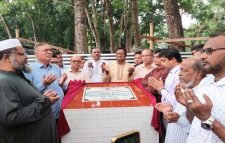শ্রীমঙ্গলে প্রশাসনিক ভবন ও হলরুম নির্মাণ কাজের ভিত্তি প্রস্তর স্থাপন