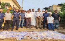 বড়লেখায় নিষিদ্ধ কারেন্ট জাল জব্দ, তিনজনকে জরিমানা