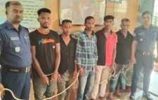শ্রীমঙ্গলে পরোয়ানাভুক্ত ৫ আসামি গ্রেপ্তার