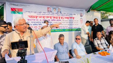 সাহস থাকলে জনগণকে ভোট প্রয়োগ করার সুযোগ দিন : ডা. জাহিদ