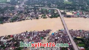 বৃষ্টি থাকবে ১৫ দিন, সিলেটে বন্যার শঙ্কা