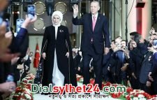 প্রেসিডেন্ট হিসেবে তৃতীয় মেয়াদে শপথ নিলেন এরদোয়ান