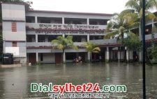 সিলেটে কয়েকটি কেন্দ্রে পানি, বন্যার শঙ্কা