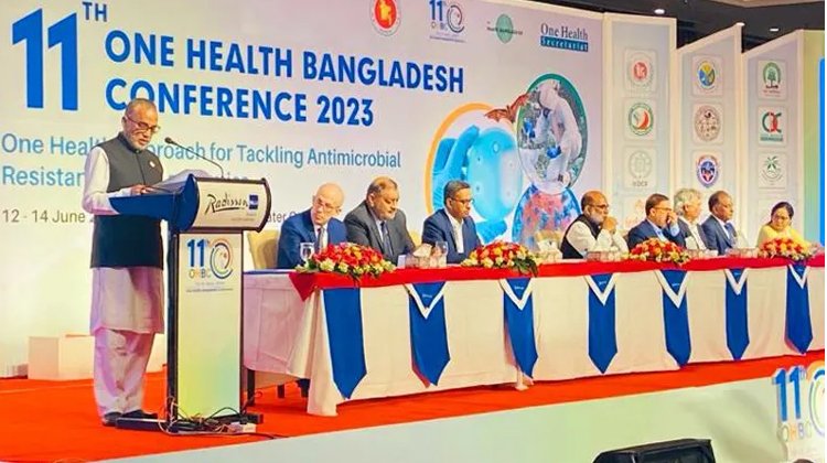 মানব স্বাস্থ্যের জন্য ভারসাম্যপূর্ণ পরিবেশ অত্যন্ত গুরুত্বপূর্ণ : ওয়ান হেলথ কনফারেন্সে পরিবেশমন্ত্রী