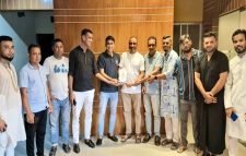 বি এন পির সহ সাংগঠনিক সম্পাদক আগমন উপলক্ষে  স্মারক প্রদান