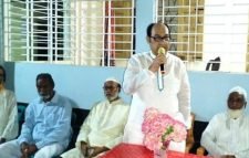 কুলাউড়ায় সাবেক এমপি এম এম শাহীনের নির্বাচনী উঠান বৈঠক