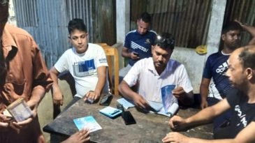 জুড়ীর ফুলতলা বাজার পশুর হাটের খাস কালেকশনে নয়-ছয়