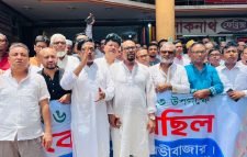 মৌলভীবাজার জেলা আওয়ামী লীগের উদ্যোগে শান্তি সমাবেশ