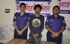 পুলিশের অভিযানে ৩০০ গ্রাম গাঁজাসহ আটক-১