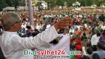 এই সরকারের পদত্যাগ ছাড়া কোন নির্বাচন হবে না: সিলেটে ফখরুল