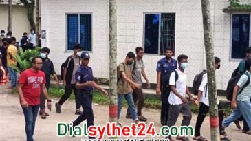 সুনামগঞ্জে গ্রেপ্তার বুয়েট শিক্ষার্থীদের রিমান্ডে চাইবে পুলিশ