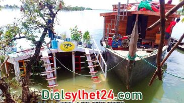 টাঙ্গুয়ার হাওরের পর্যটকবাহী হাউজবোট ডুবি