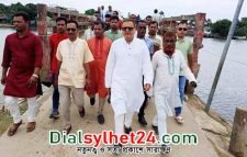দিরাই-শাল্লায় মনোনয়ন পেতে আব্দুল্লাহ আল মাহমুদের গণসংযোগ