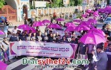 অসহায় মানুষরে মুখে হাসি ফুটানোর কাজ করছে রোটারিয়ানরা