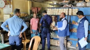 কমলগঞ্জে বিএসটিআই’র জরিমানা