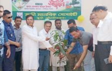 জুড়ীতে এক হাজার চারা রোপণ কার্যক্রমের উদ্বোধন
