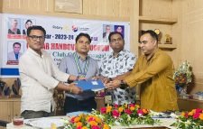 রোটারি ক্লাব অব শ্রীমঙ্গলের নতুন প্রেসিডেন্ট সুব্রত দাস ও সেক্রেটারি মশিউর রহমান রিপন