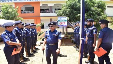 জেলা পুলিশের বিভাগীয় পদোন্নতি পরীক্ষা-২০২৩ এর ক্যাম্প প্রশিক্ষণ সম্পন্ন