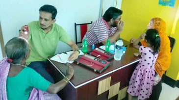 শ্রীমঙ্গলে বিনামূল্যে চক্ষু চিকিৎসা সেবা পেলেন ৫৫৬ রোগী