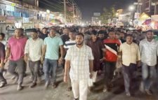 পরিবেশমন্ত্রীকে জড়িয়ে প্রকাশিত সংবাদের প্রতিবাদে বড়লেখায় বিক্ষোভ মিছিল