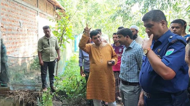 উপজেলা প্রশাসনের উদ্যোগে জলাবদ্ধতা থেকে মুক্তি পেলো এলাকাবাসী