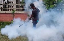 মৌলভীবাজার পৌরসভার ডেঙ্গু প্রতিরোধে মশক নিধন কার্যক্রম শুরু