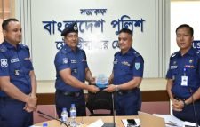 ৩য় বারের মতো জেলার শ্রেষ্ঠ অফিসার ইনচার্জ নির্বাচিত হলেন