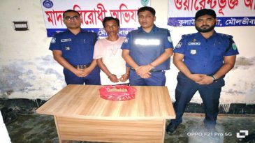 ২ মাদক ব্যবসায়ীকে আটক