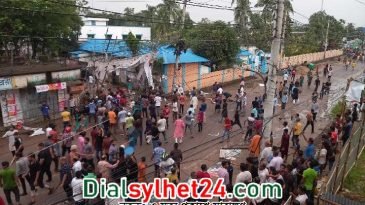 হবিগঞ্জে আ.লীগ-বিএনপি সংঘর্ষে আহত ৪০