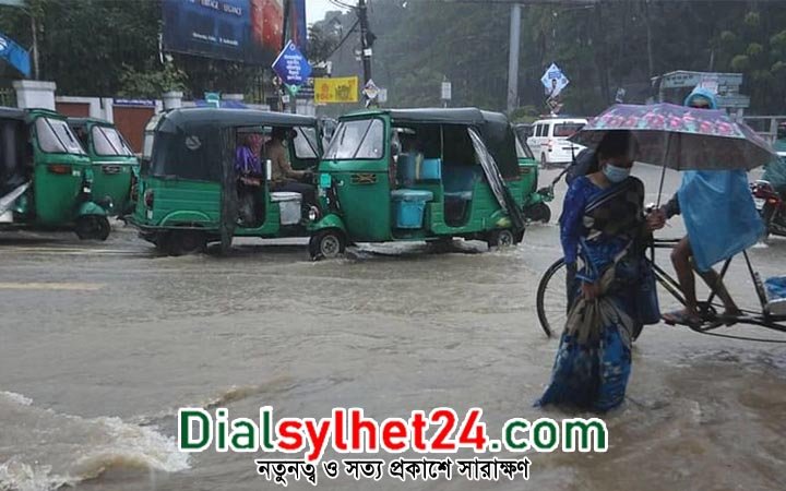 সিলেটে সর্বোচ্চ ৬০ কি.মি. বেগে ঝড়ো হাওয়ার পূর্বাভাস